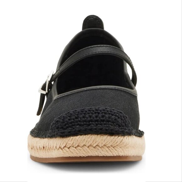 BLONDO Haizley Waterproof Espadrille Mary Jane Flats Shoes Size 7 Black NEW - Picture 3 of 13